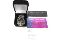 Load image into Gallery viewer, Dragon Blood Jasper Pendant with Garnet, Wire-Wrapped in Sterling Silver