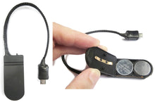 Load image into Gallery viewer, 4-Bit Binary Counter Necklace with Upcycled Electronic/Watch Parts, Steampunk/Cyberpunk Fusion