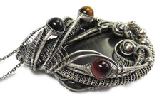 Load image into Gallery viewer, Blue Tiger Eye with Red, Golden and Blue Tiger Eye