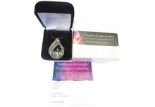 Load image into Gallery viewer, Chrome Diopside Wire-Wrapped Pendant with Ethiopian Opals