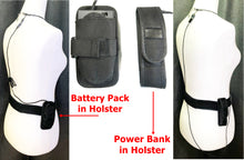 Load image into Gallery viewer, Iridescent Chip Steampunk/Cyberpunk Fusion Necklace with Upcycled Watch Parts & LEDs