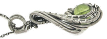 Load image into Gallery viewer, Custom Gemstone Wire-Wrapped Pendant in Sterling Silver; "Mini-Comet"