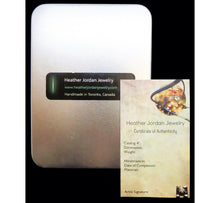 Load image into Gallery viewer, Rainbow Nixie Tube Necklace with Upcycled Electronic and Watch Parts, Steampunk/Cyberpunk Fusion LED