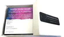 Load image into Gallery viewer, Libyan Desert Glass and Ethiopian Welo Opal Pendant - Sterling Silver Wire-Wrapped Tektite Jewelry - Heather Jordan Jewelry