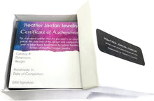 Load image into Gallery viewer, Stromatolite Pendant: Kambaba Jasper Fossil Necklace with Labradorite, Sterling Silver Wire Wrap - Heather Jordan Jewelry