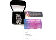 Load image into Gallery viewer, Pink Amethyst Wire-Wrapped Pendant with Rainbow Moonstone in Sterling Silver - Heather Jordan Jewelry